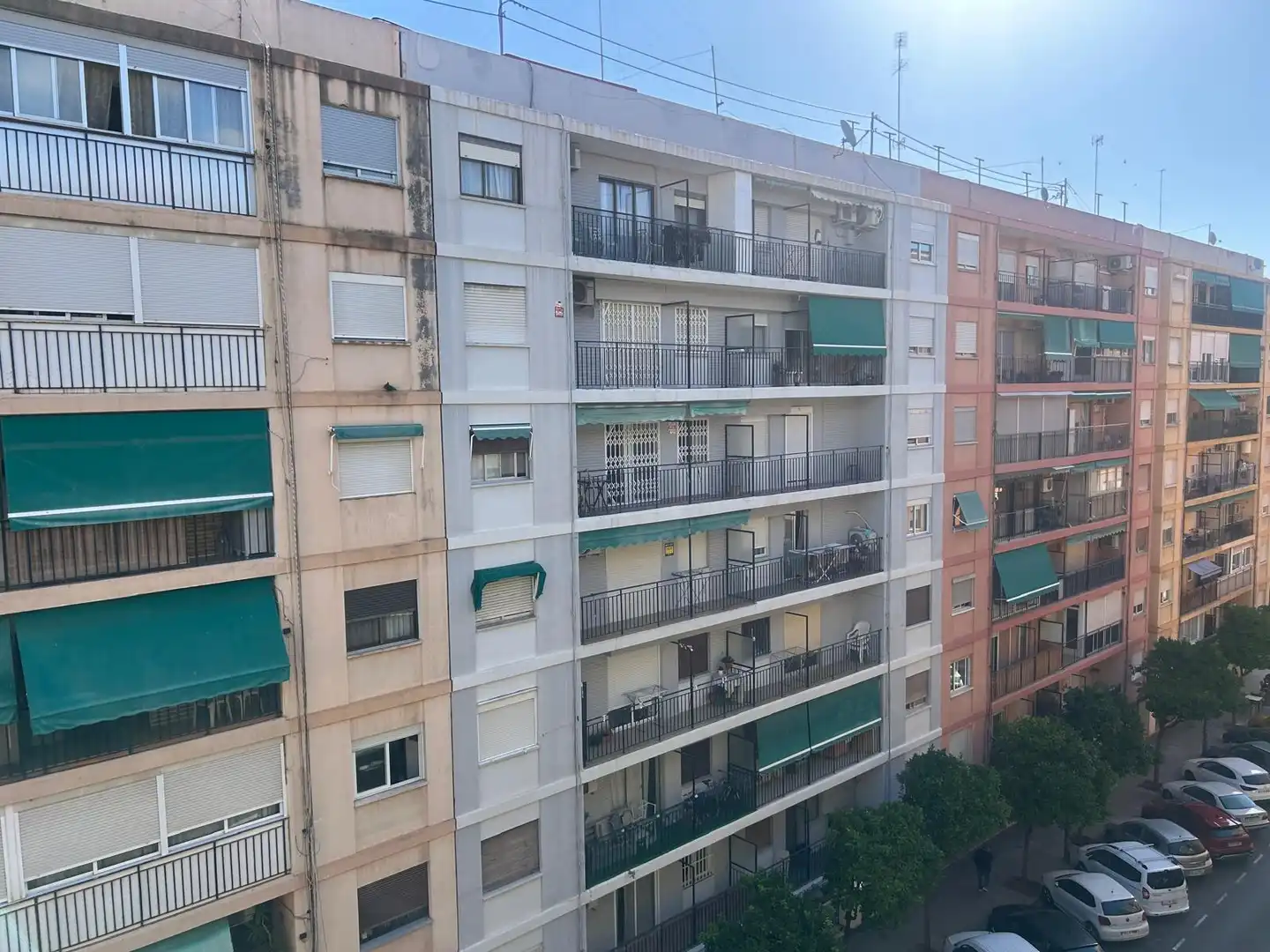Vista exterior de Pis de lloguer en Valencia amb Aire condicionat, Moblat i Forn