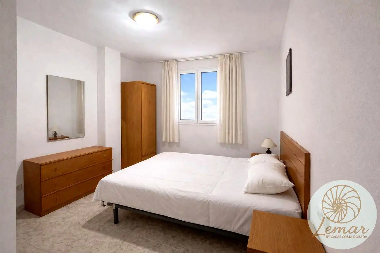 Bedroom of Flat for sale in L'Ametlla de Mar   with Air Conditioner and Furnished