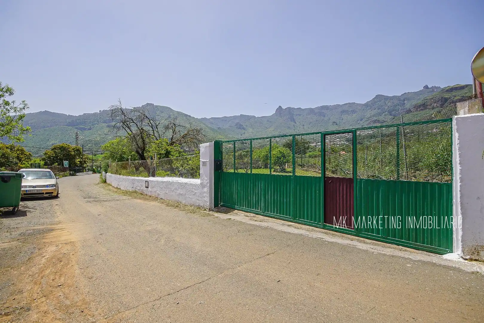 Vista exterior de Finca rústica en venda en Valsequillo de Gran Canaria amb Aire condicionat, Terrassa i Piscina