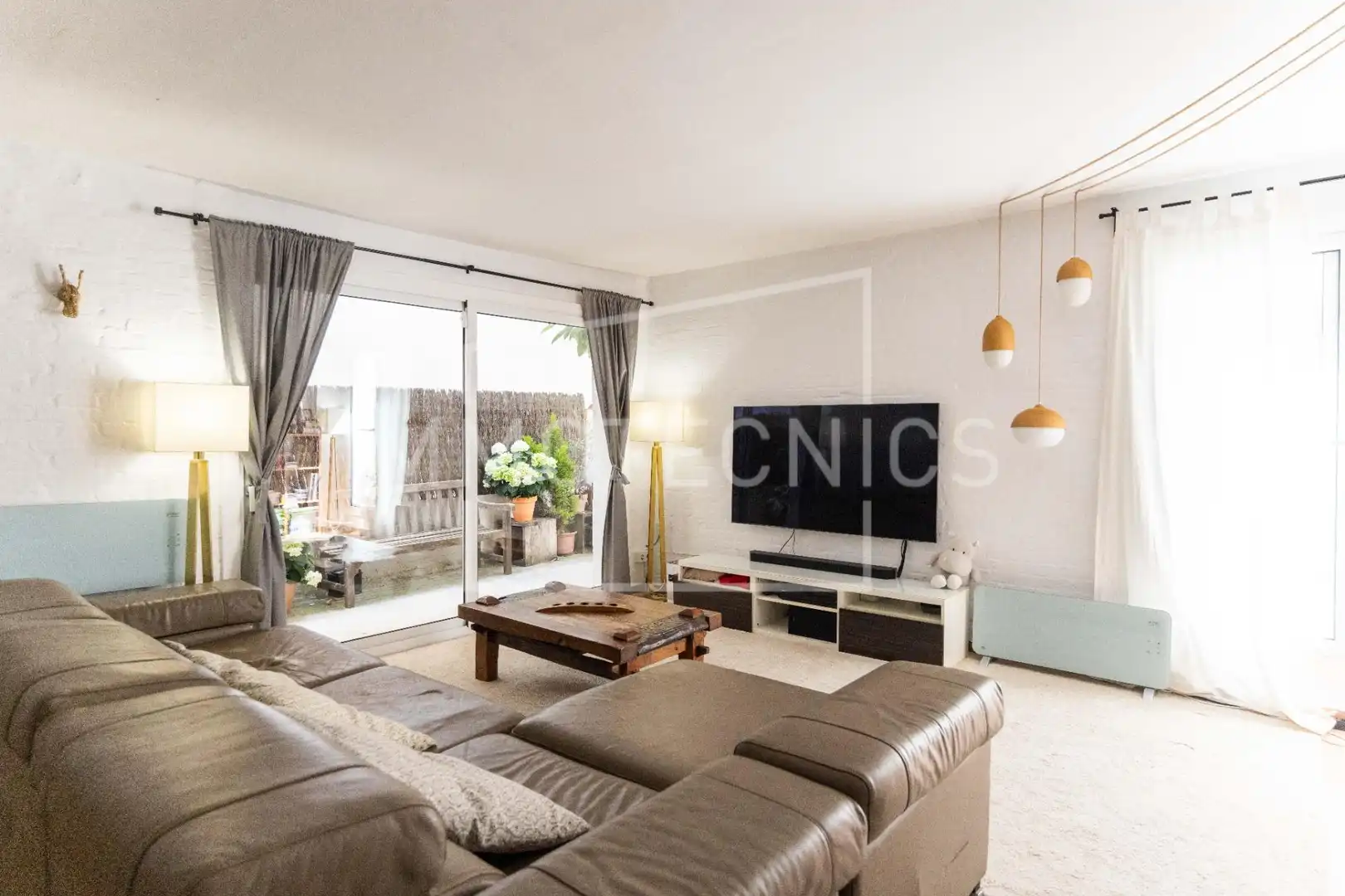 Sala de estar de Planta baja en venta en Caldes d'Estrac con Calefacción