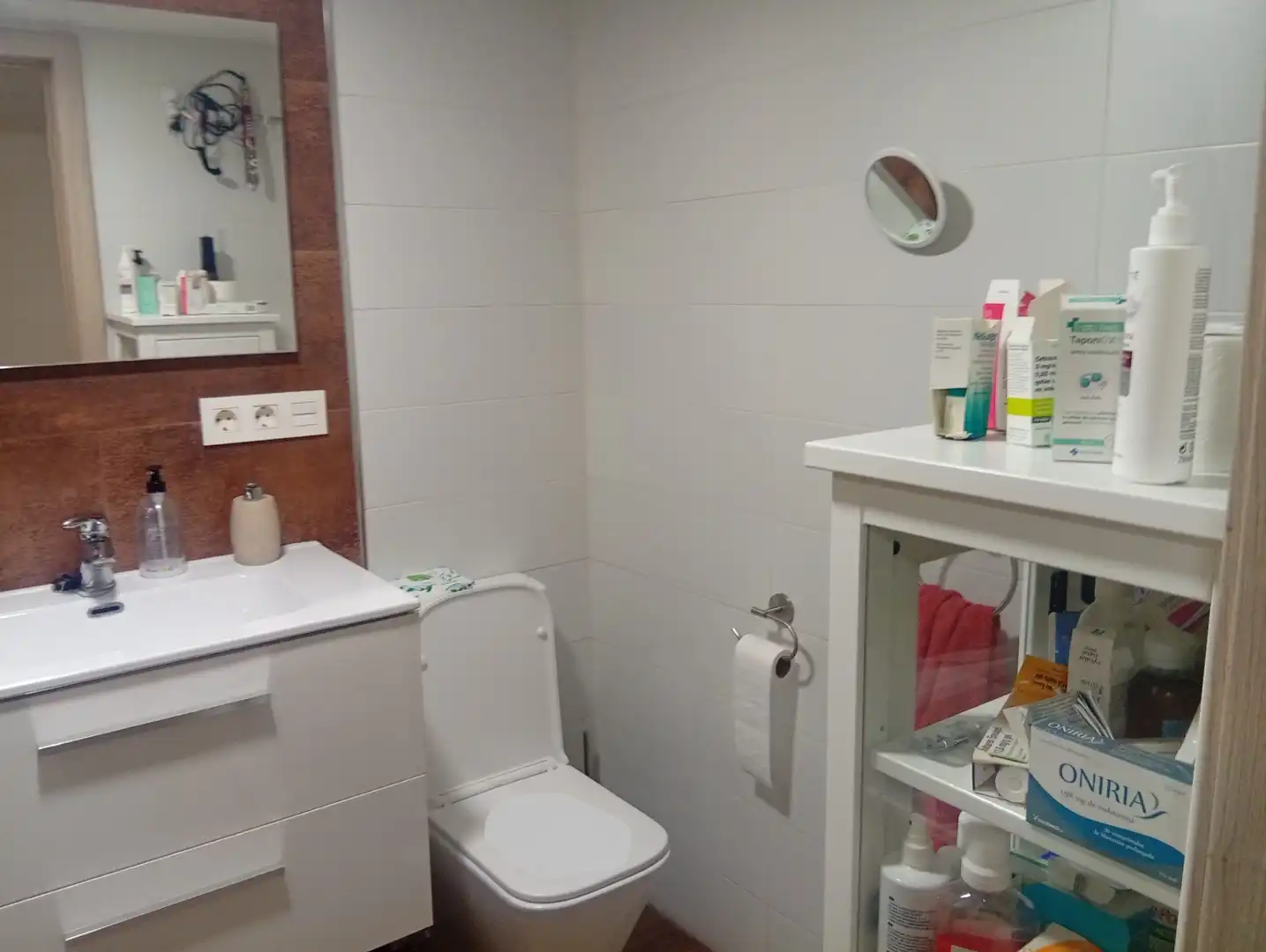 Bathroom of Flat for sale in Cabezón de Pisuerga  with Heating, Parquet flooring and Furnished