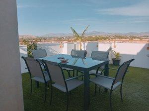 Terrasse von Dachboden zum verkauf in Sant Joan d'Alacant mit Klimaanlage, Terrasse und Gemeinschaftspool