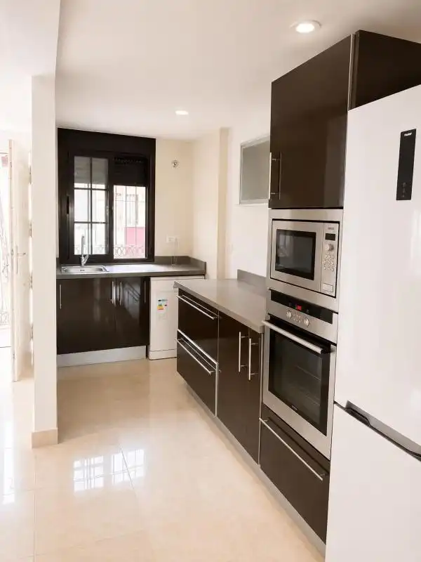 Kitchen of Flat for sale in Benalmádena  with Heating, Terrace and Swimming Pool