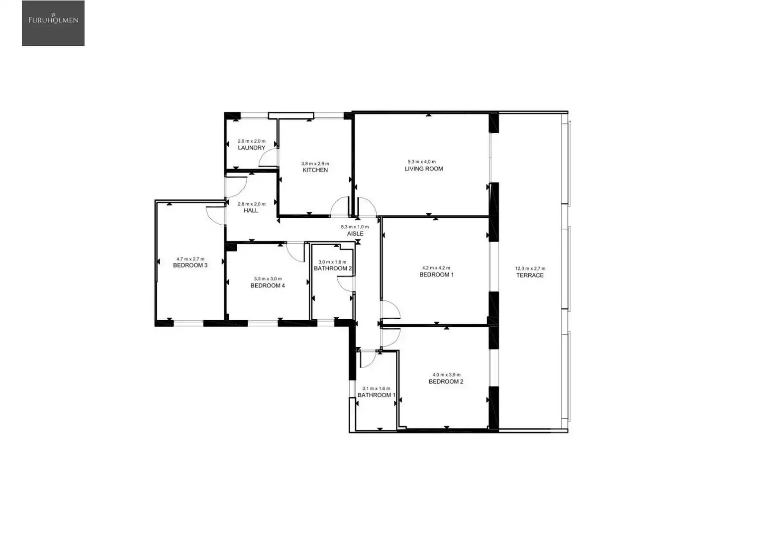 Penthouse mit Garten zum Verkauf in Avenida Avenida Madrid, imagen 36