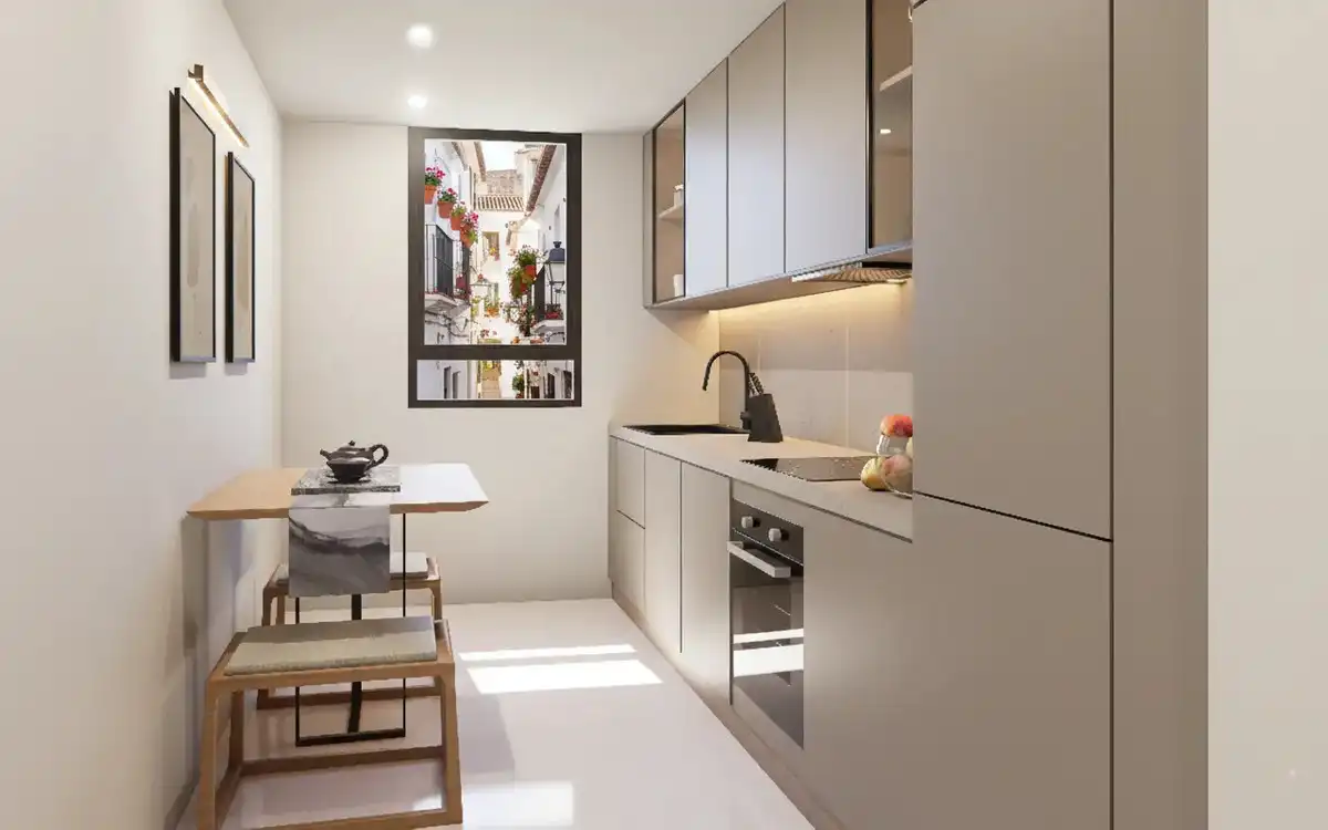 Kitchen of Duplexes for sale in Marbella  with Terrace and Storage room