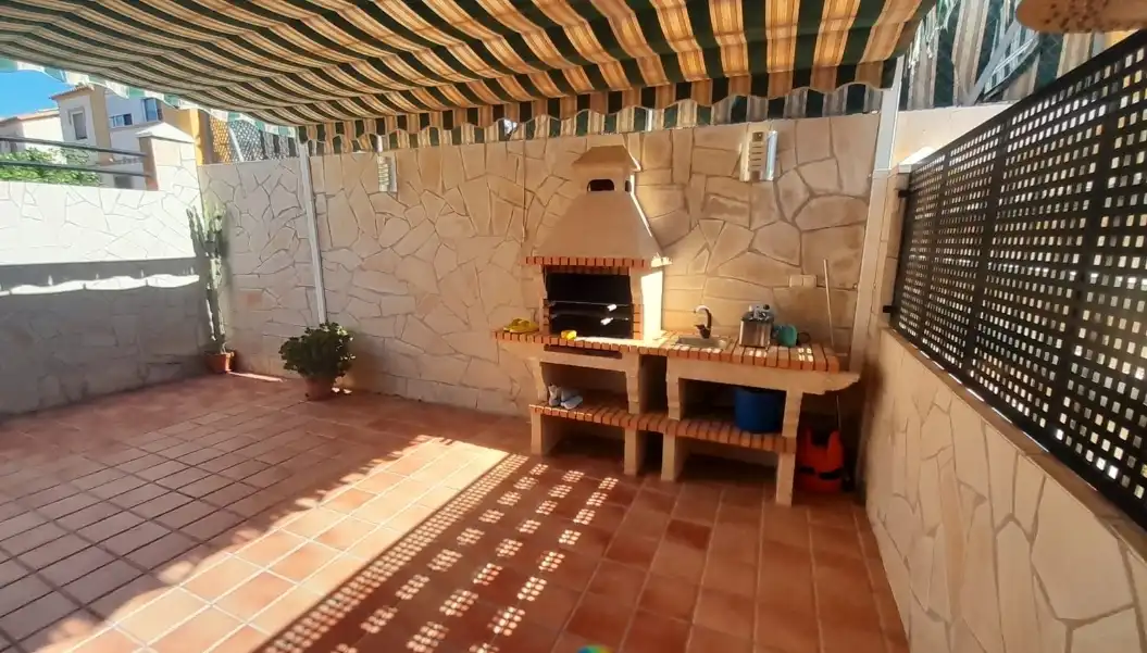 Terraza de Casa adosada en venta en Algarrobo con Calefacción, Jardín privado y Terraza