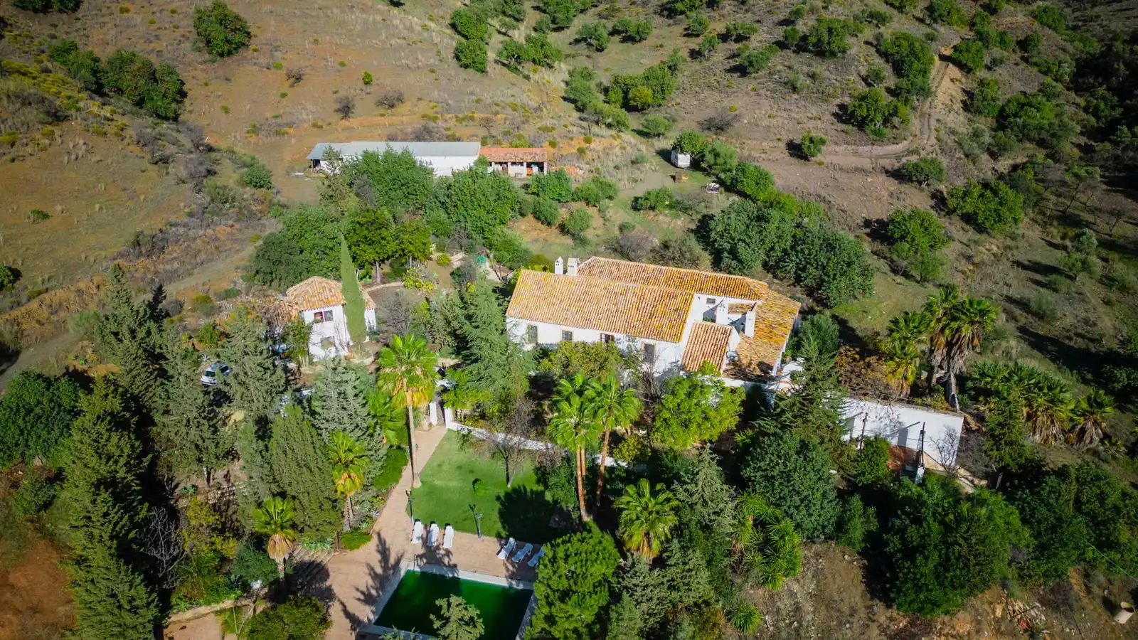 Jardín de Finca rústica en venta en Málaga con Jardín privado, Horno y TV