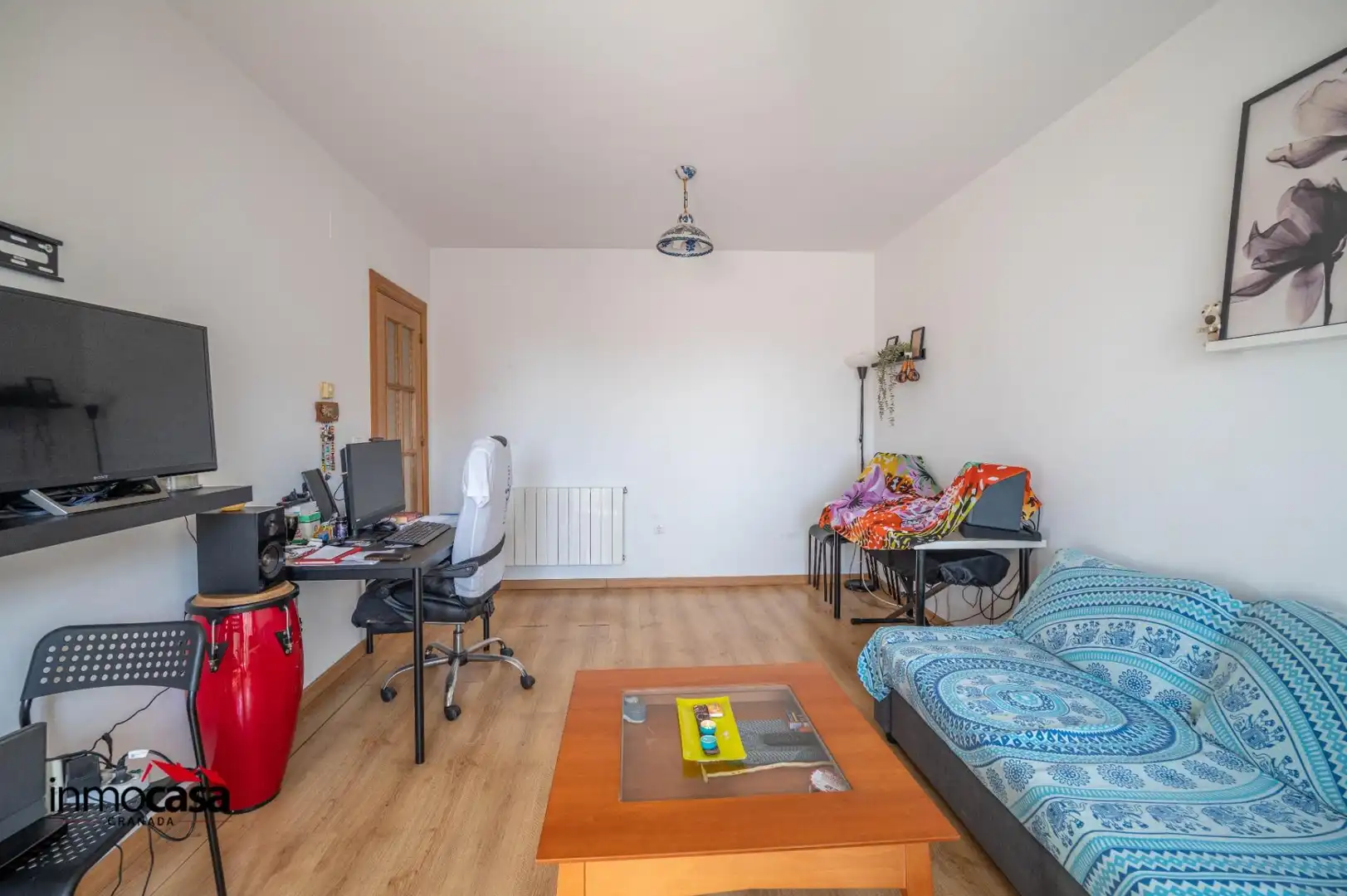 Bedroom of Flat for sale in La Zubia  with Air Conditioner, Terrace and Balcony