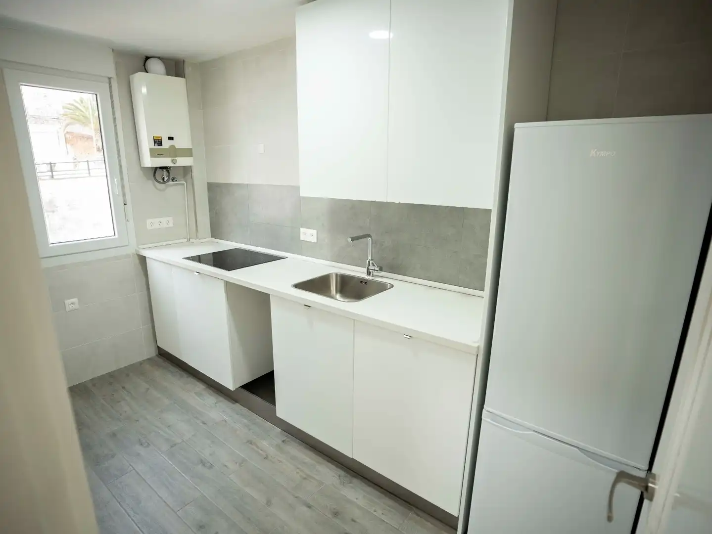 Cocina de Apartamento en venta en Candelaria con Amueblado, Lavadora y Balcón