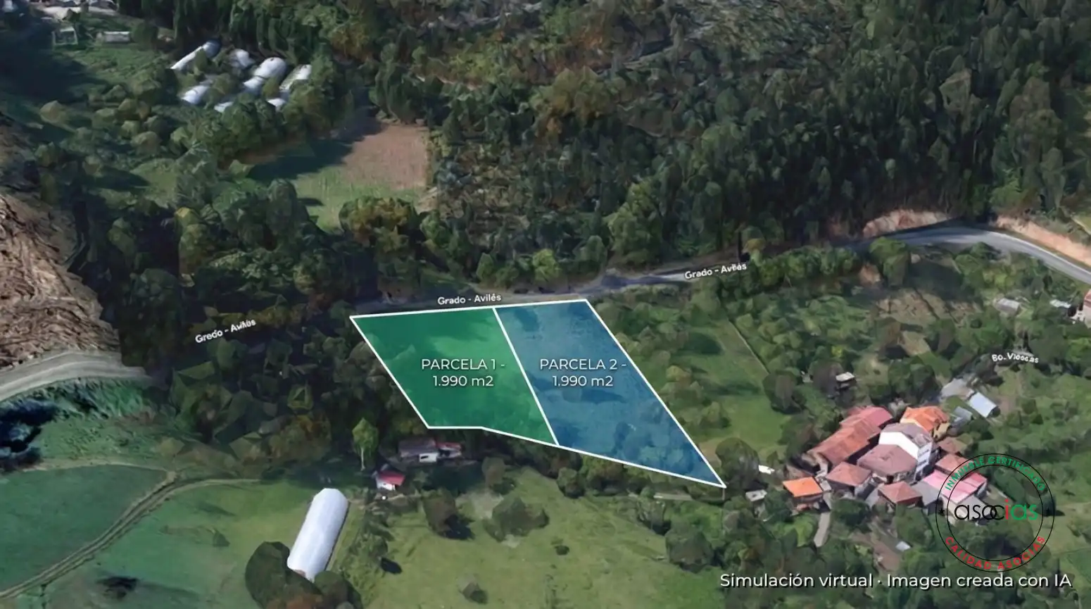 Rustikales Grundstück zum Verkauf in Illas - Viescas, imagen 3