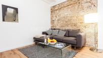 Sala d'estar de Apartament en venda en  Barcelona Capital amb Aire condicionat, Calefacció i Moblat