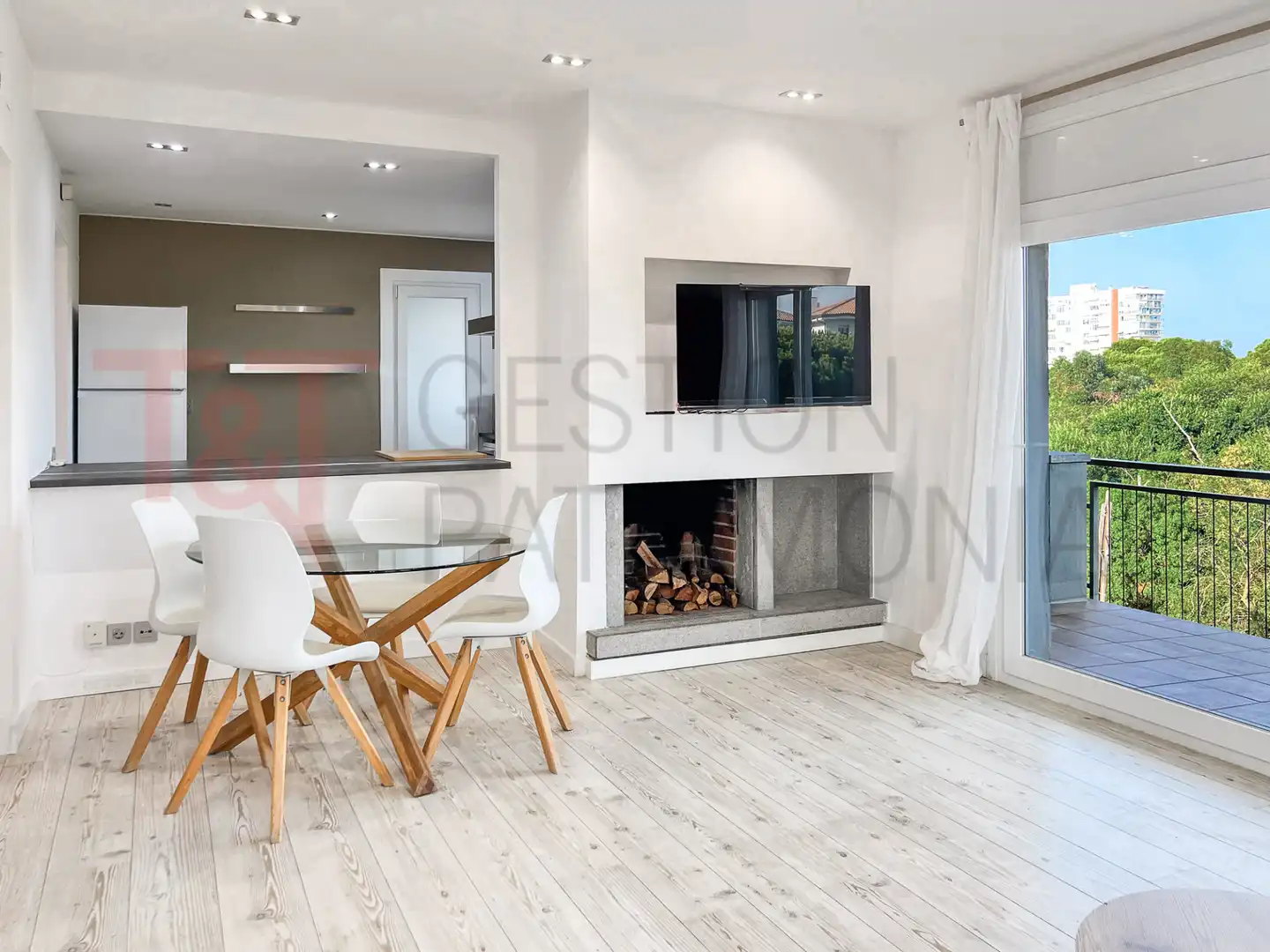 Living room of Flat for sale in Castell d'Aro, Platja d'Aro i s'Agaró  with Air Conditioner, Heating and Terrace