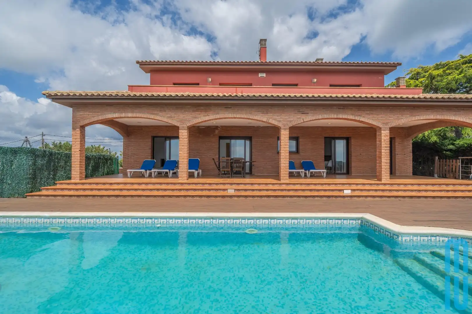 Swimming pool of Houses for sale in Tordera  with Heating, Private garden and Terrace