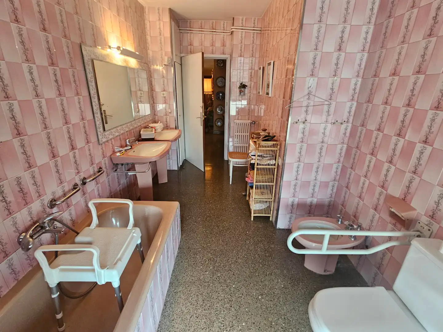 Bathroom of Flat for sale in Sabadell  with Heating, Parquet flooring and Terrace