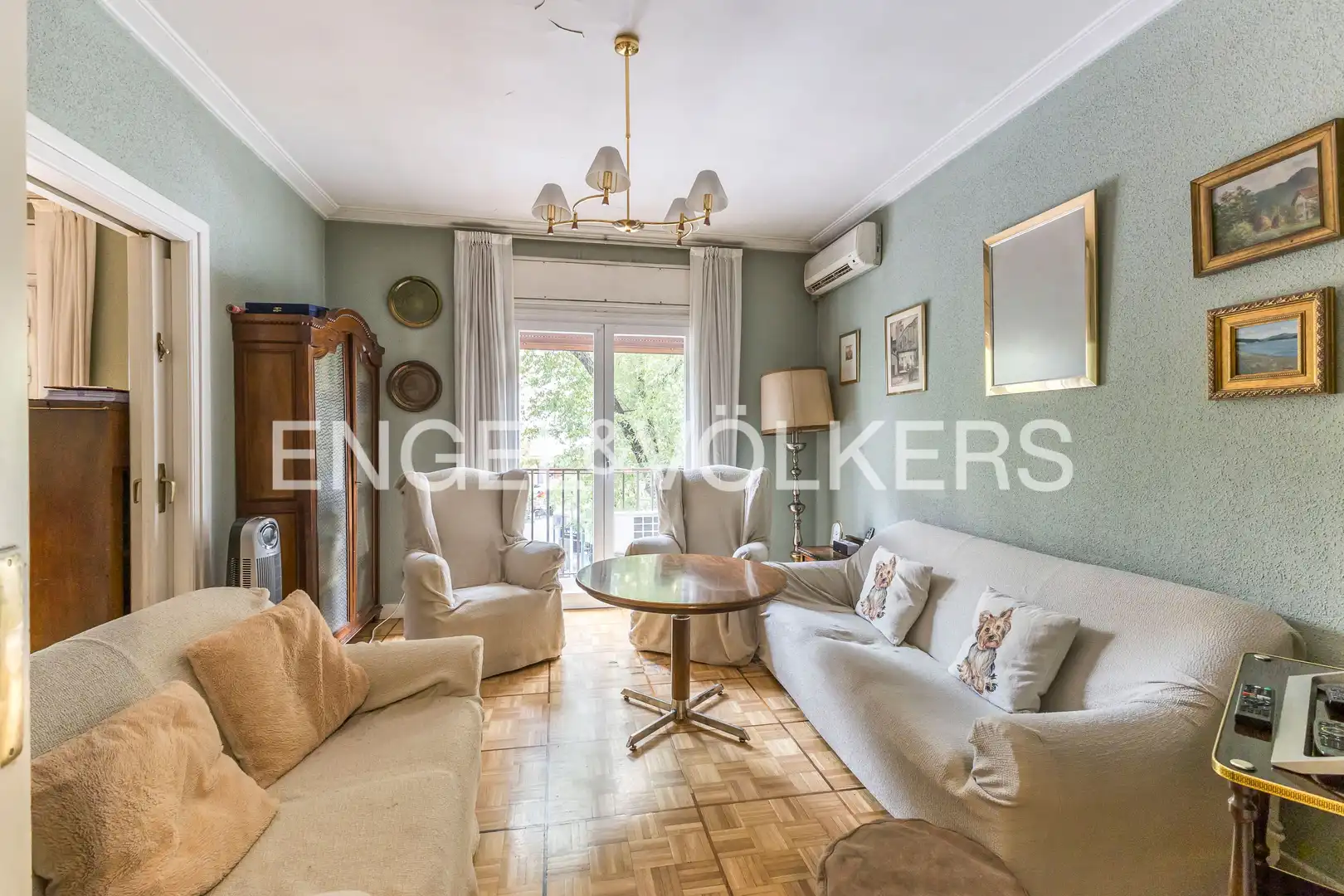 Sala de estar de Piso en venta en Chamartín