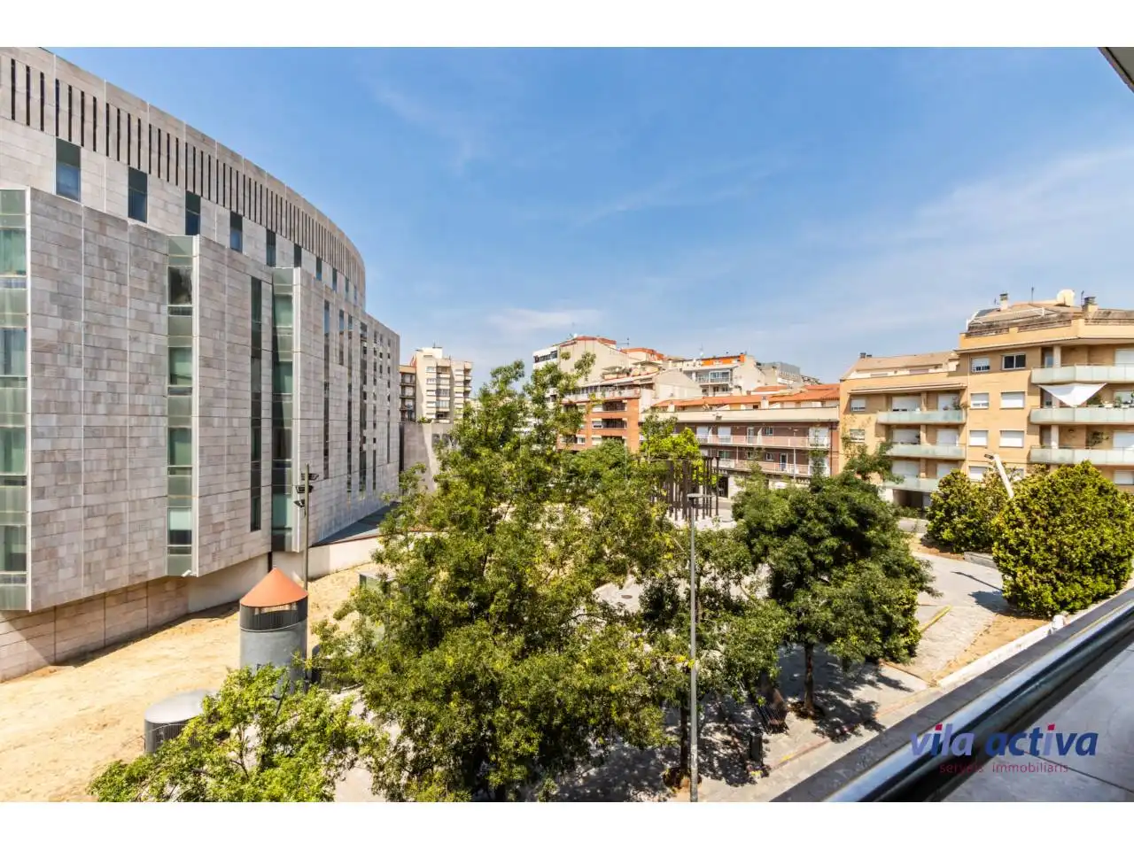 Vista exterior de Piso en venta en Terrassa con Aire acondicionado, Calefacción y Parquet