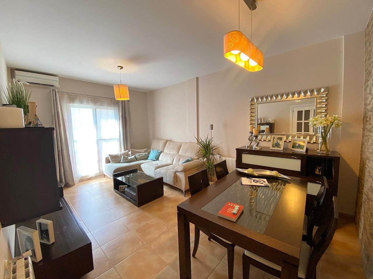 Living room of House or chalet for sale in Almendralejo  with Air Conditioner and Private garden
