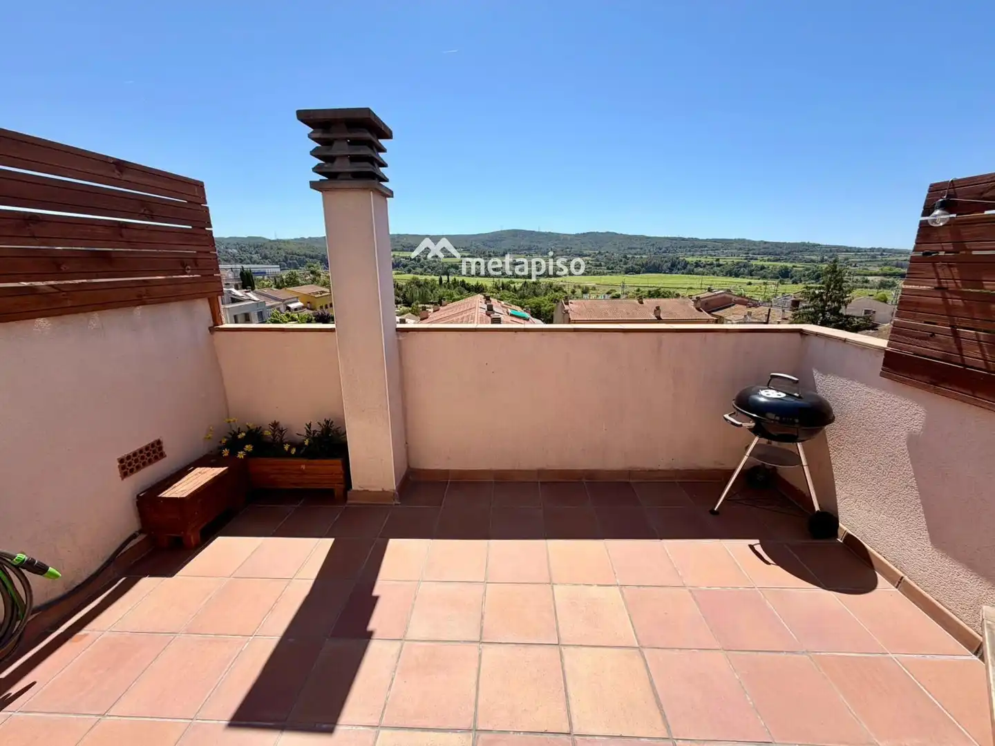 Terraza de Casa adosada en venta en Santa Margarida I Els Monjos con Aire acondicionado, Calefacción y Terraza