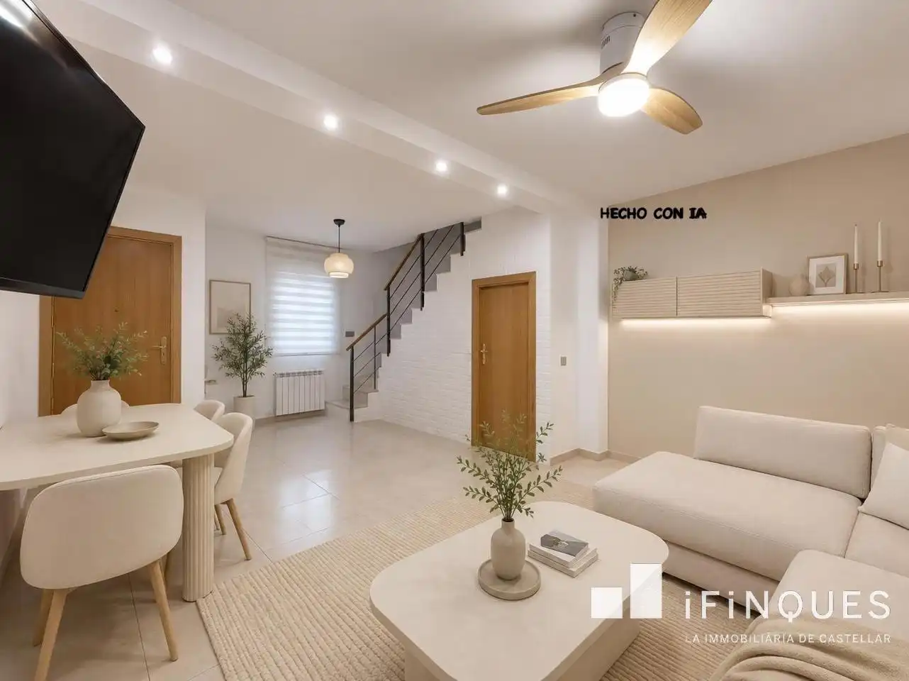 Sala d'estar de Casa o xalet en venda en Terrassa amb Terrassa i Internet