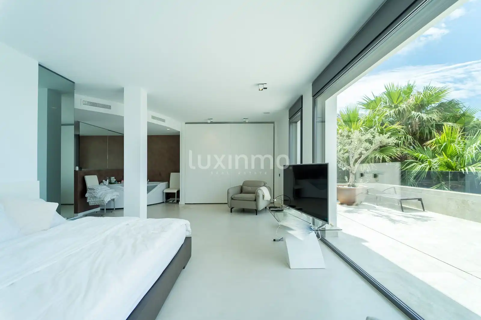 Sala de estar de Casa o chalet en venta en Altea con Aire acondicionado, Calefacción y Jardín privado