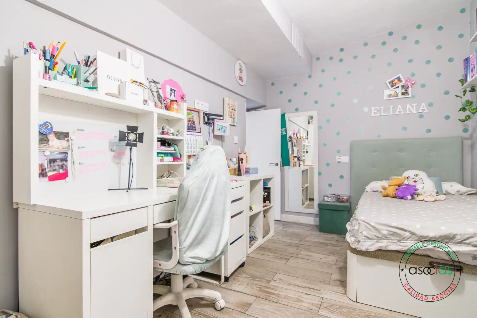 Habitación de Casa adosada en venta en Gijón  con Calefacción, Jardín privado y Parquet