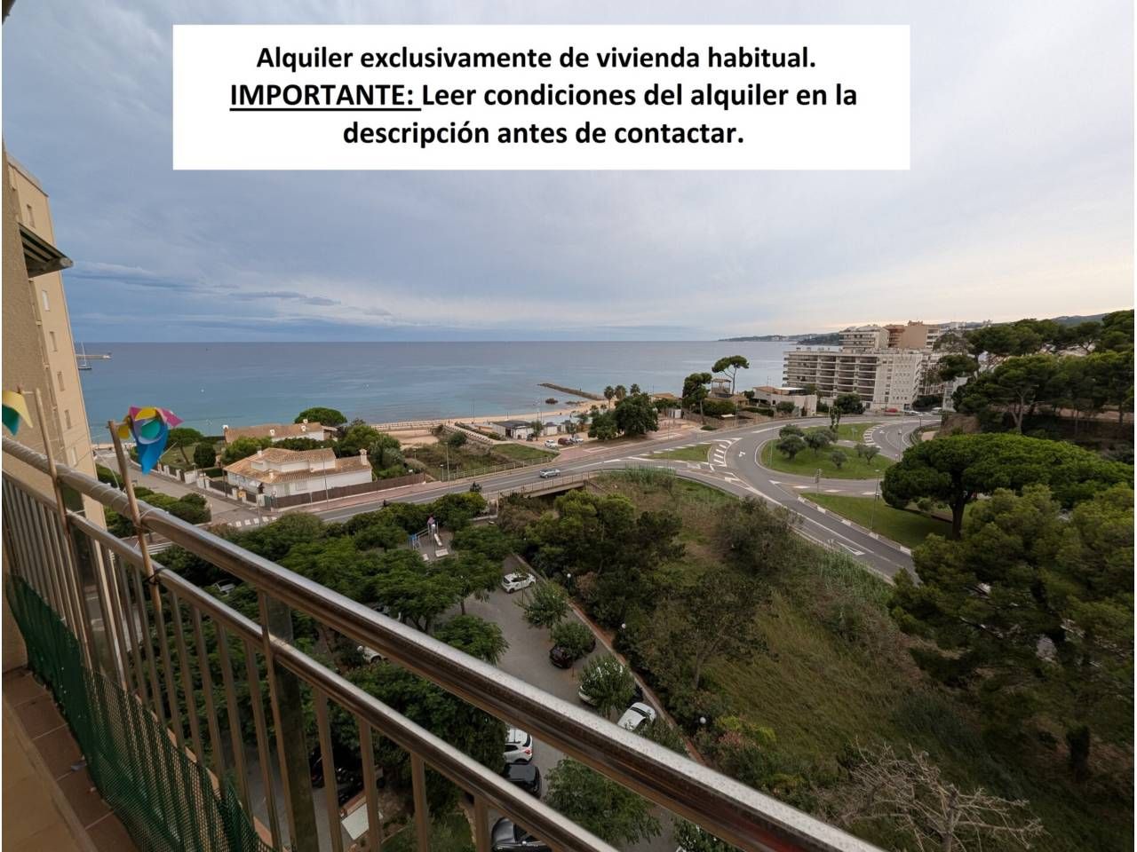 Exterior view of Flat to rent in Calonge i Sant Antoni  with Air Conditioner, Terrace and Storage room