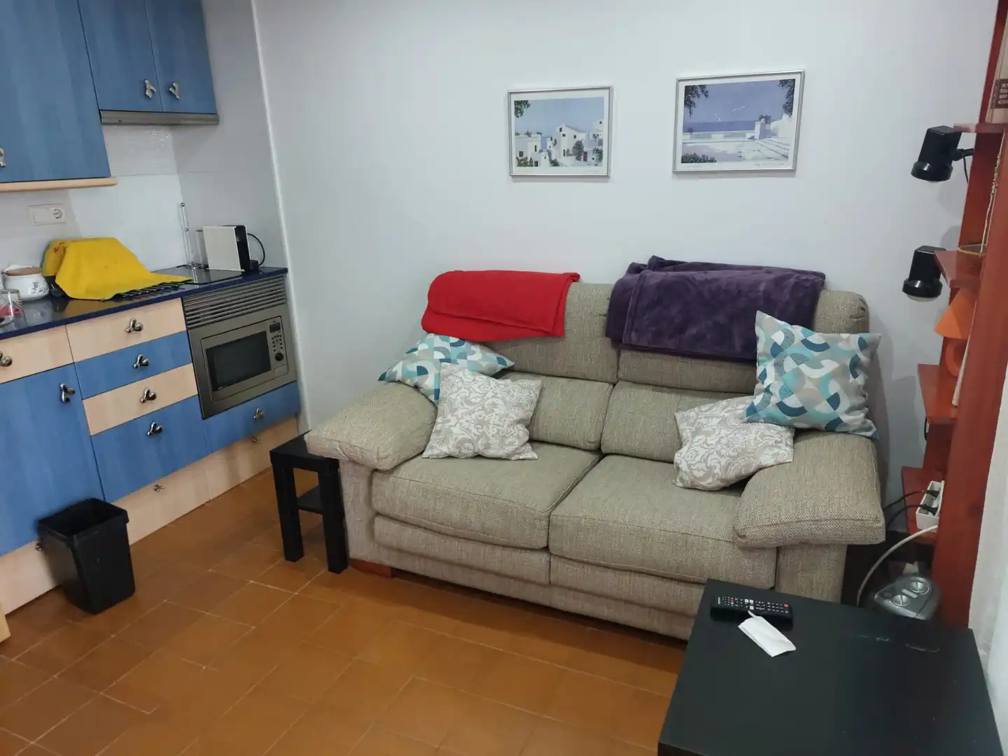 Sala d'estar de Apartament en venda en Castelldefels amb Terrassa i Piscina comunitària
