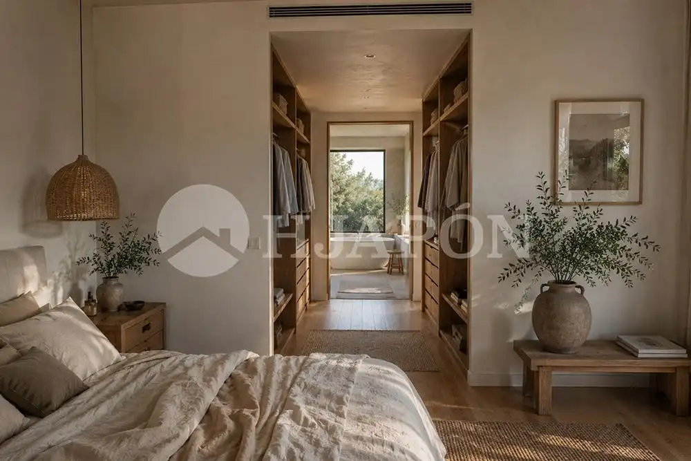 Dormitori de Casa o xalet en venda en Alella amb Jardí privat, Terrassa i Piscina