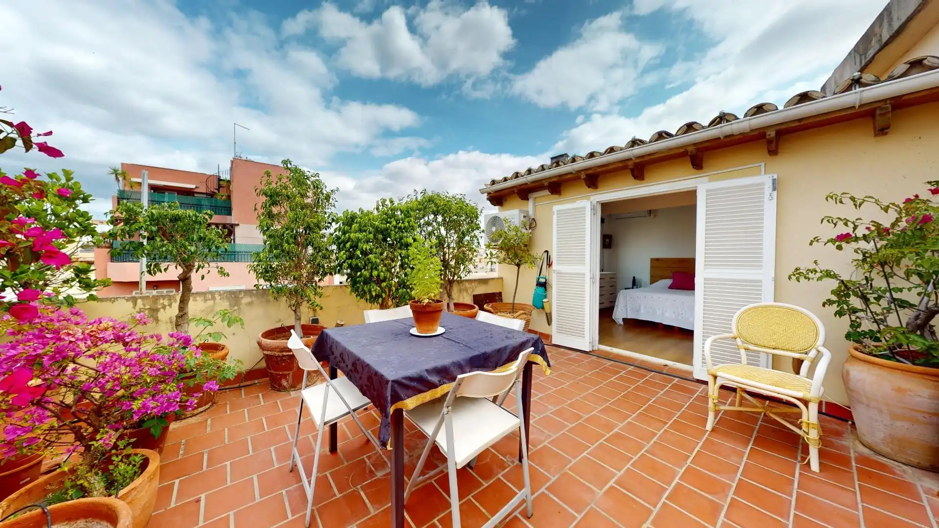 Terraza de Ático en venta en  Palma de Mallorca con Aire acondicionado, Parquet y Terraza
