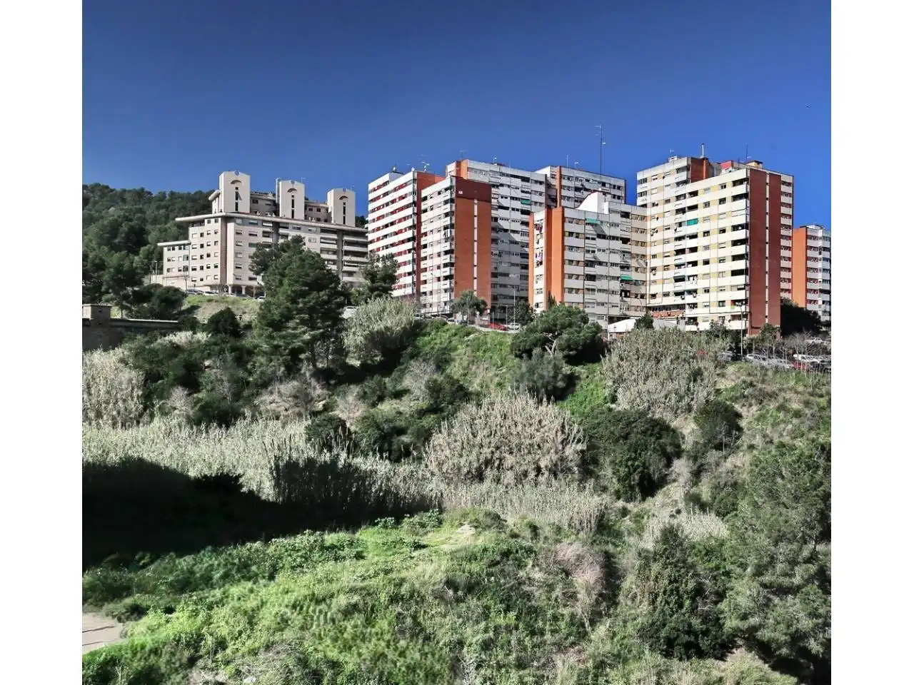 Vista exterior de Pis en venda en Barcelona amb Calefacció
