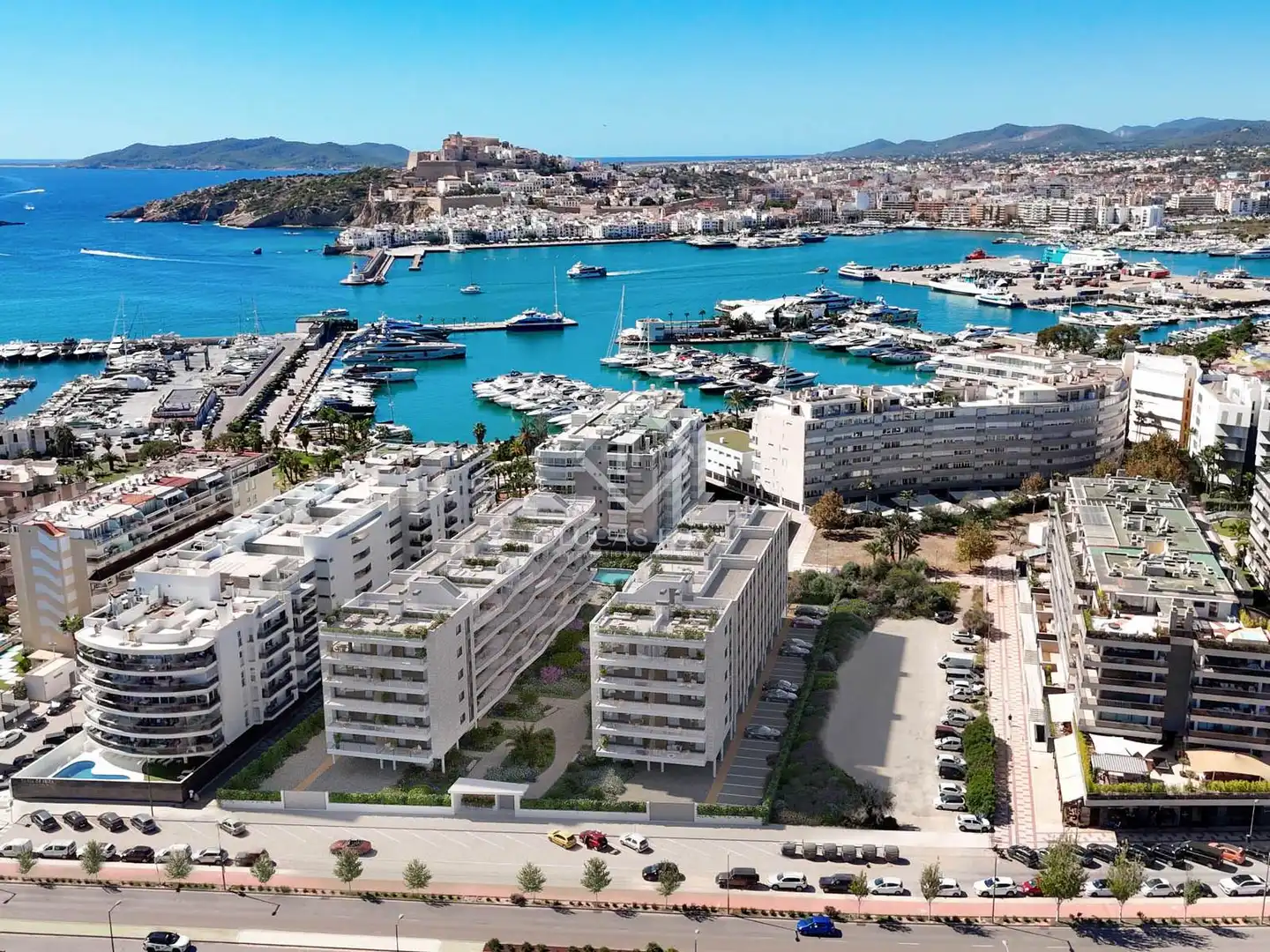 Vista exterior de Piso en venta en Eivissa con Aire acondicionado, Jardín privado y Terraza