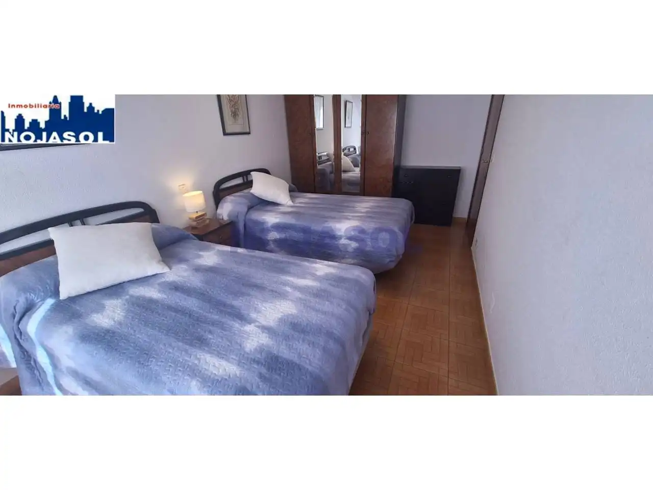 Bedroom of Flat for rent in Noja  with Heating, Terrace and Furnished