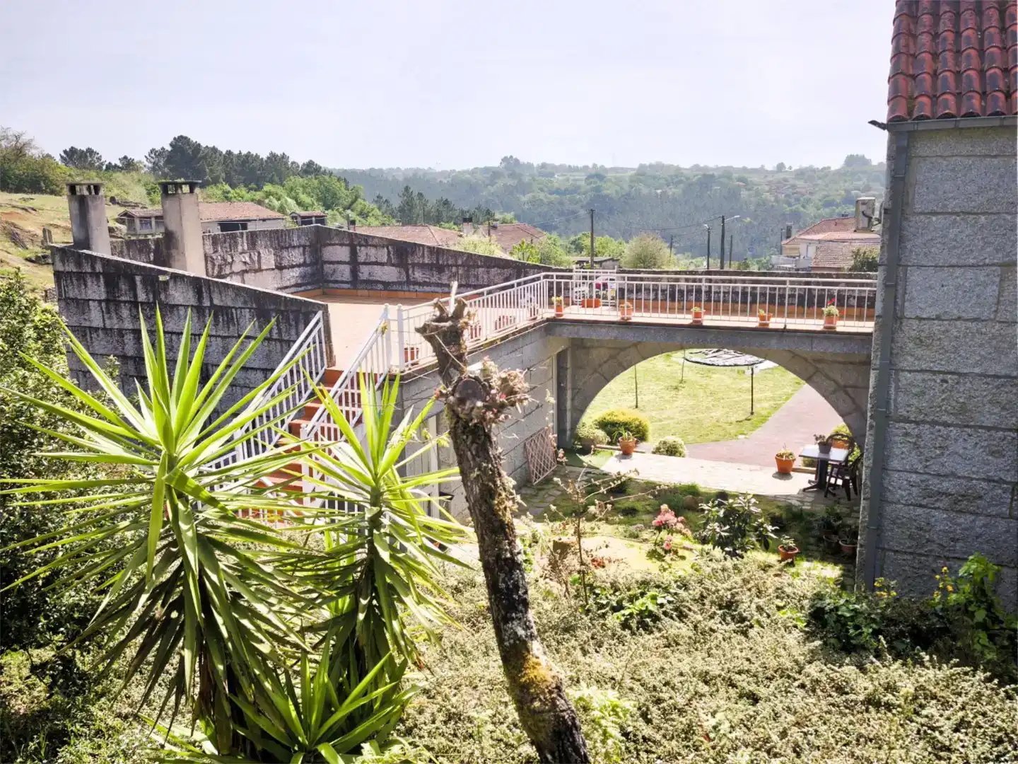 Terrassa de Casa o xalet en venda en Amoeiro amb Aire condicionat, Piscina i Balcó