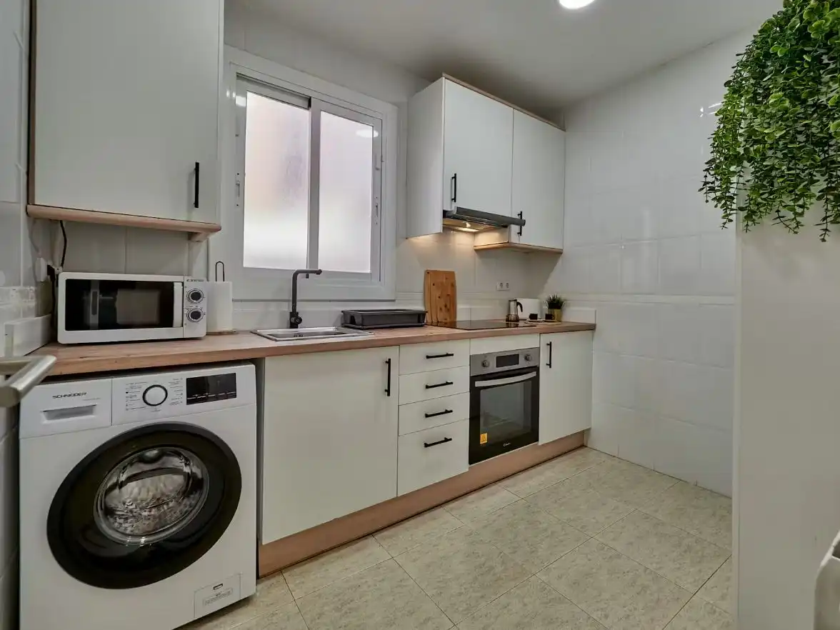 Kitchen of Flat for rent in Príncep de Viana - Clot -Xalets Humbert Torres