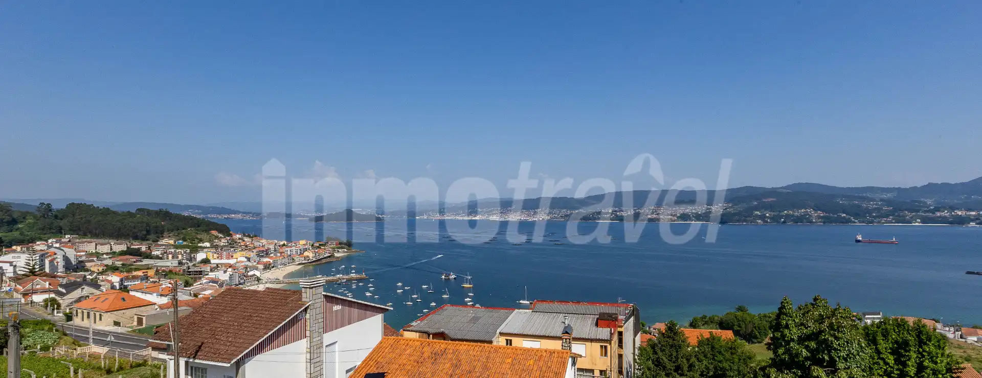 Vista exterior de Casa o chalet en venta en Sanxenxo con Calefacción, Jardín privado y Terraza