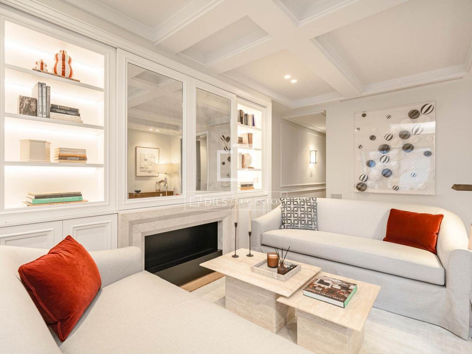 Sala d'estar de Àtic en venda en  Madrid Capital amb Aire condicionat, Calefacció i Parquet