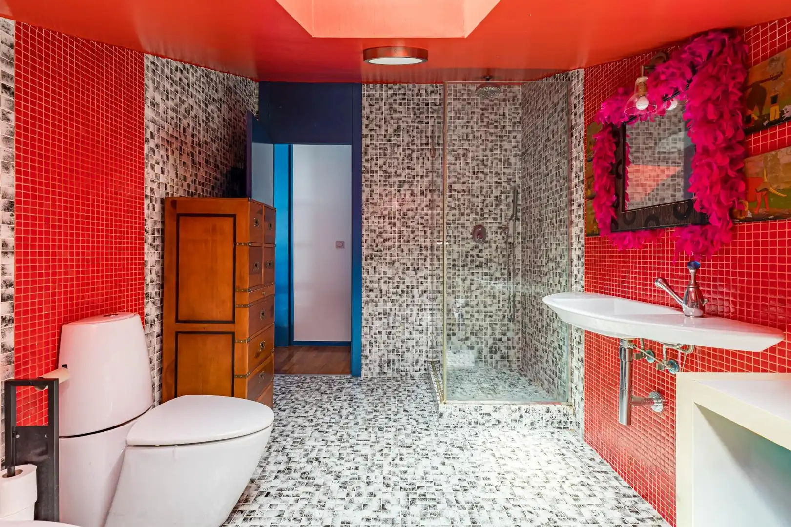 Badezimmer von Dachboden zum Verkauf in Murcia mit Klimaanlage, Heizung und Terrasse