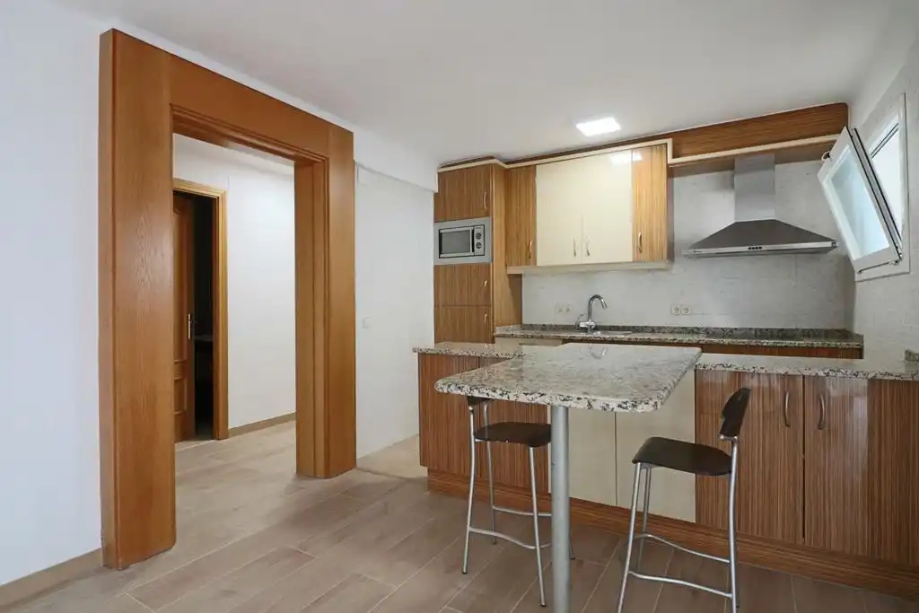 Kitchen of Attic for sale in Empuriabrava  with Air Conditioner