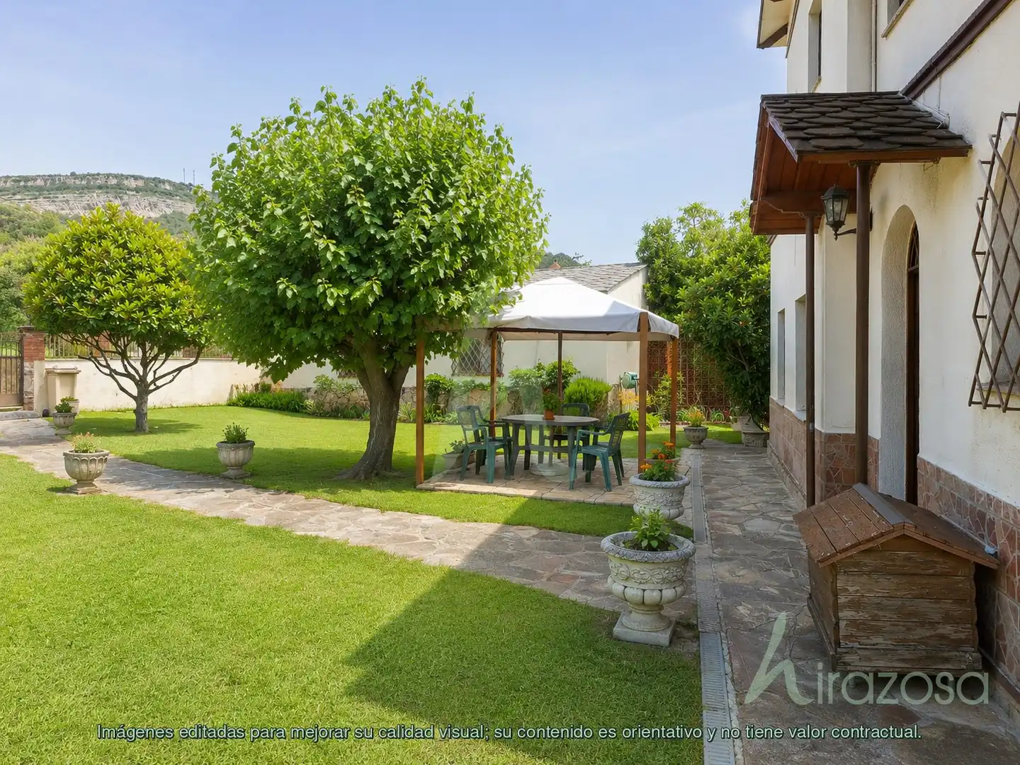 Jardí de Casa o xalet en venda en Sant Martí de Centelles amb Calefacció, Terrassa i Piscina