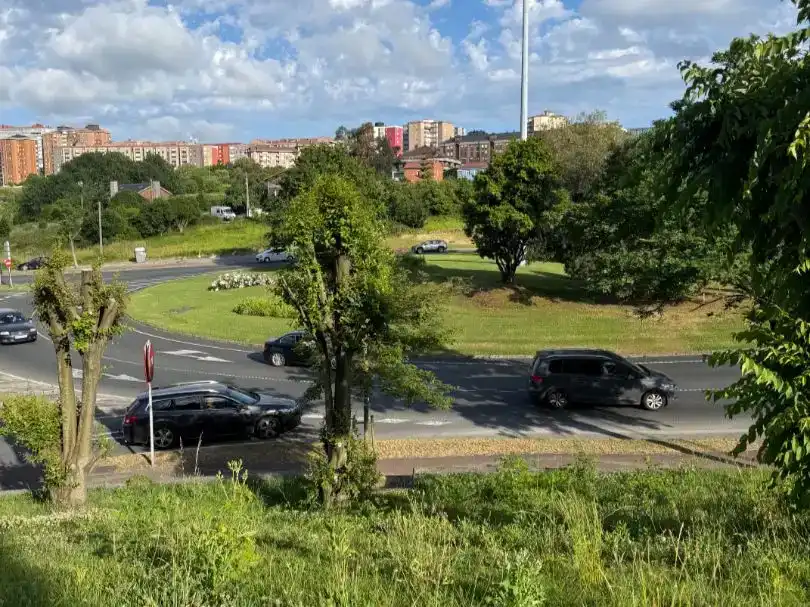 Vista exterior de Piso en venta en Santander con Balcón