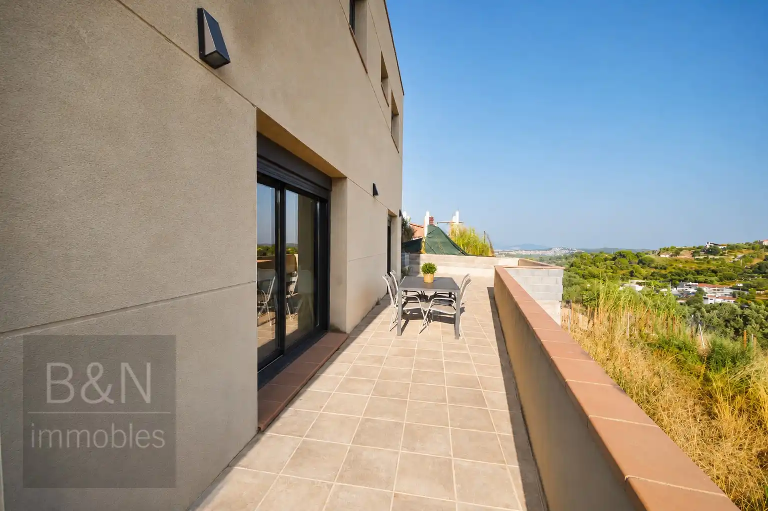 Terraza de Casa o chalet en venta en Terrassa con Aire acondicionado, Calefacción y Jardín privado