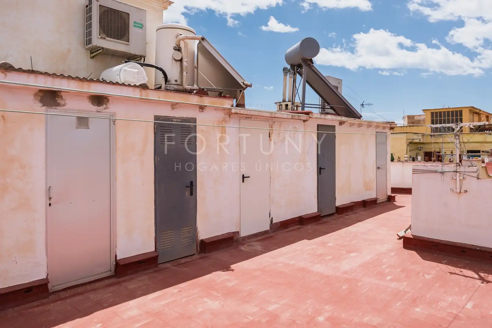 Terrasse von Dachboden zum Verkauf in Málaga mit Klimaanlage, Terrasse und Abstellraum