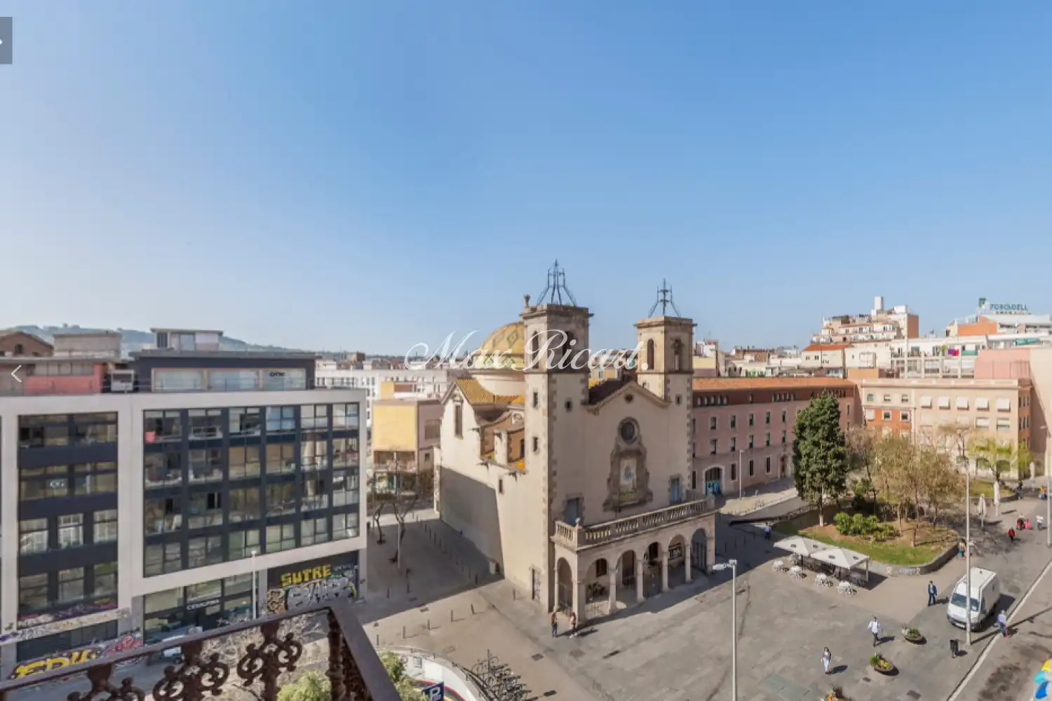 Außenansicht von Wohnung zur Miete in Barcelona mit Klimaanlage, Heizung und Terrasse