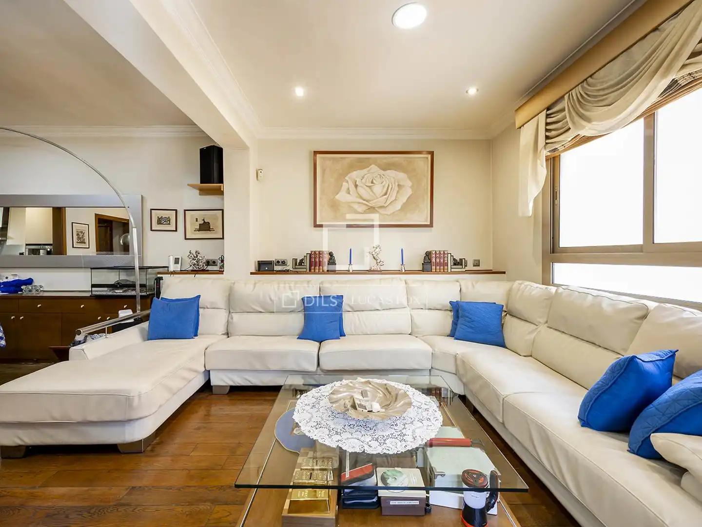 Living room of Flat for sale in Barcelona  with Air Conditioner, Heating and Terrace