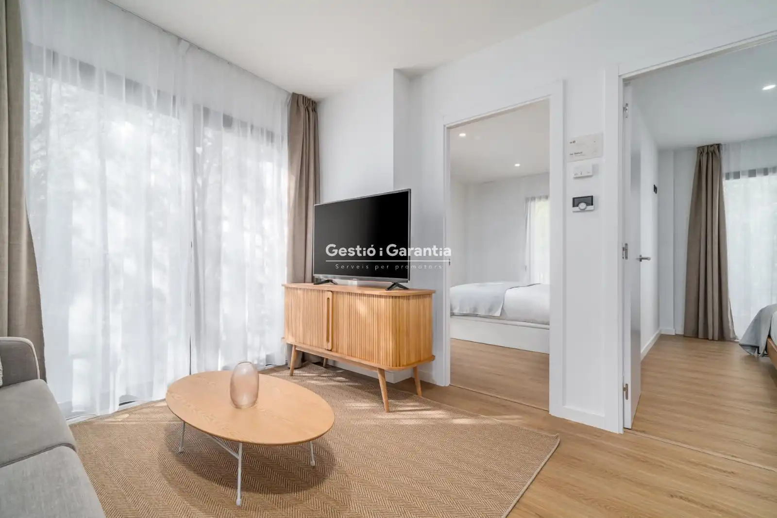 Wohnzimmer von Wohnung zum Verkauf in L'Hospitalet de Llobregat mit Terrasse und Möbliert
