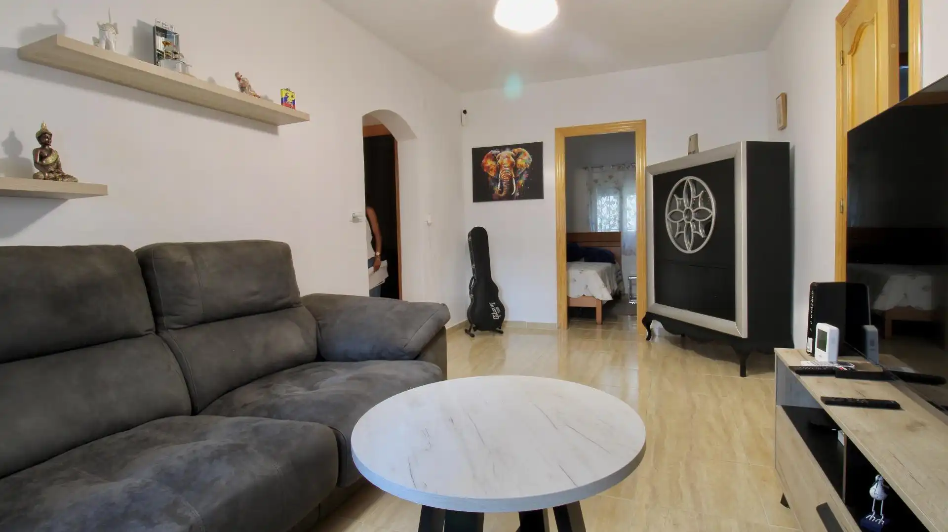 Living room of Houses for sale in Albuñol  with Air Conditioner, Terrace and Furnished