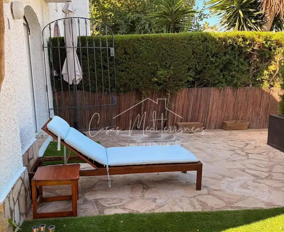 Terrasse von Einfamilien-Reihenhaus zur Miete in El Casalot