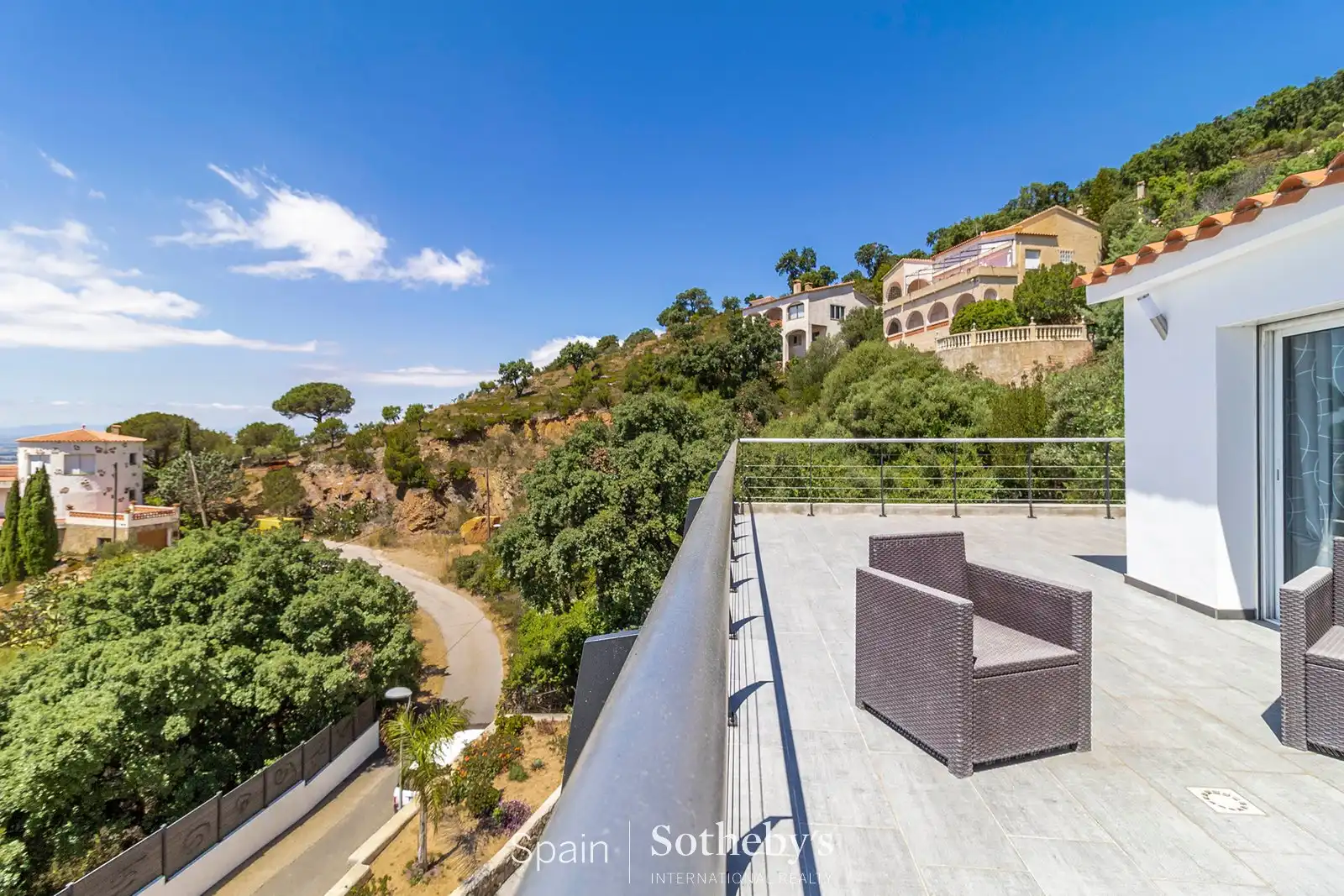 Terrassa de Casa o xalet en venda en Roses amb Aire condicionat, Calefacció i Jardí privat