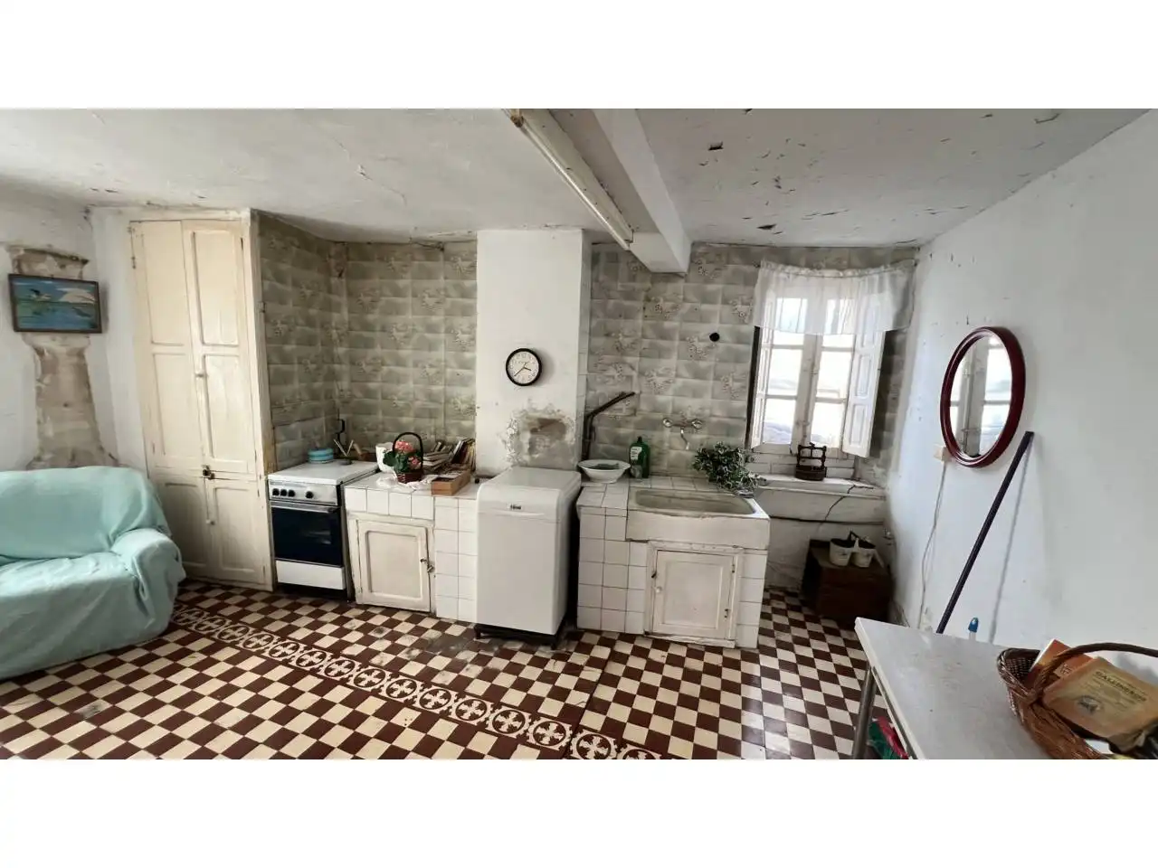 Cuina de Casa o xalet en venda en Merindad de Montija amb Calefacció, Jardí privat i Terrassa