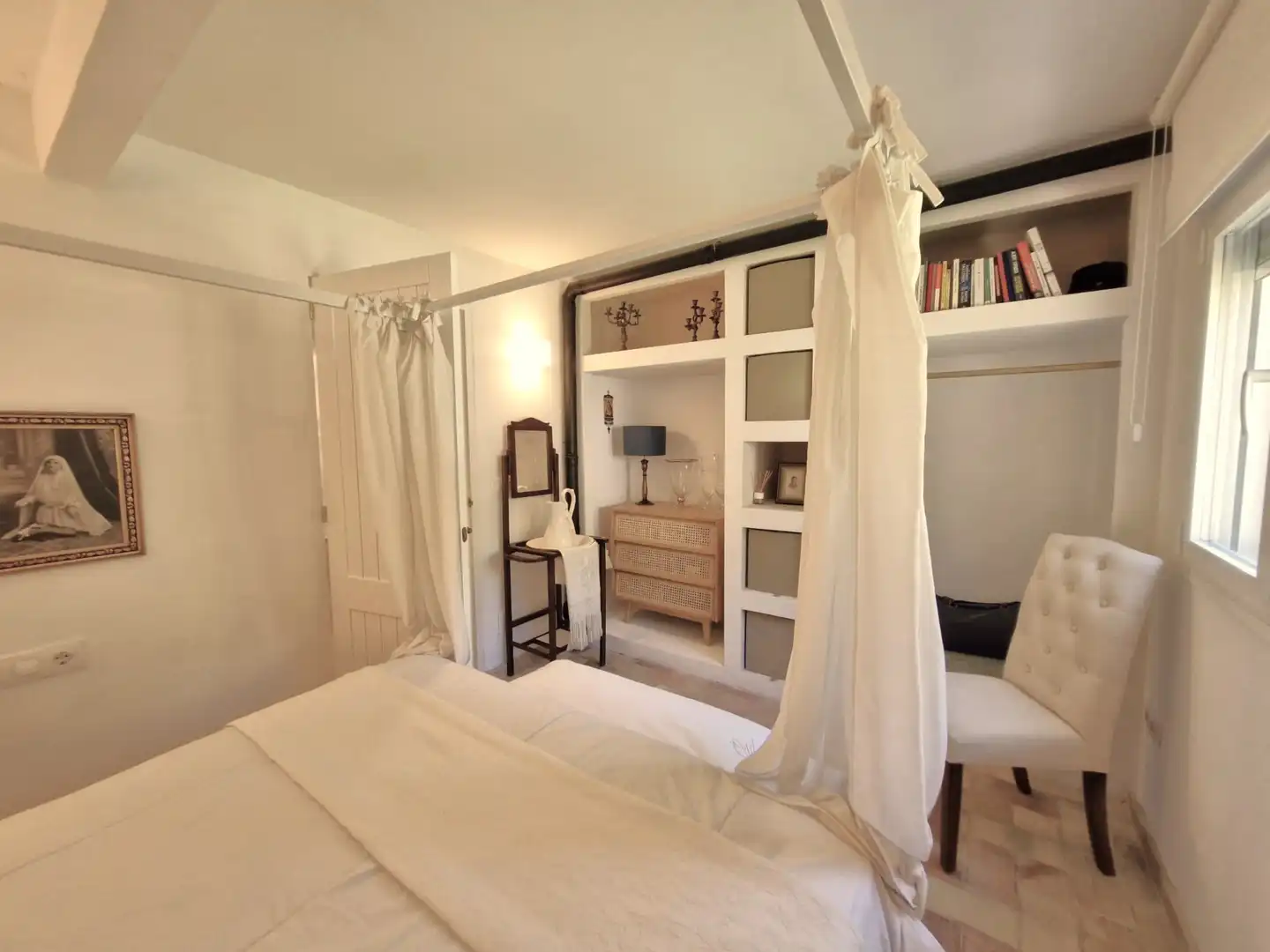 Dormitori de Casa o xalet en venda en Náquera amb Aire condicionat, Jardí privat i Terrassa